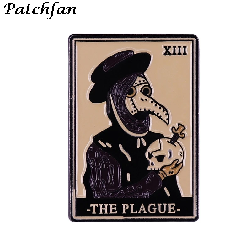 AD477 Patchfan Творческий брошь в стиле аниме виде мультяшного клоуна эмалью булавки