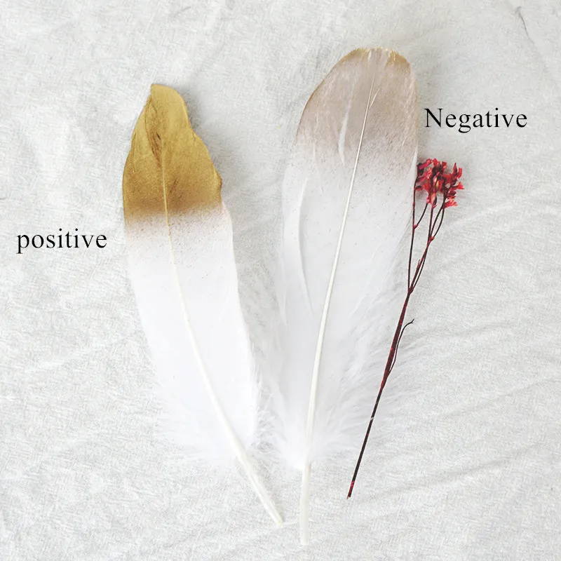 Красивый спрей золото натуральное гусиное перо DIY Ловец снов материалы ремесла