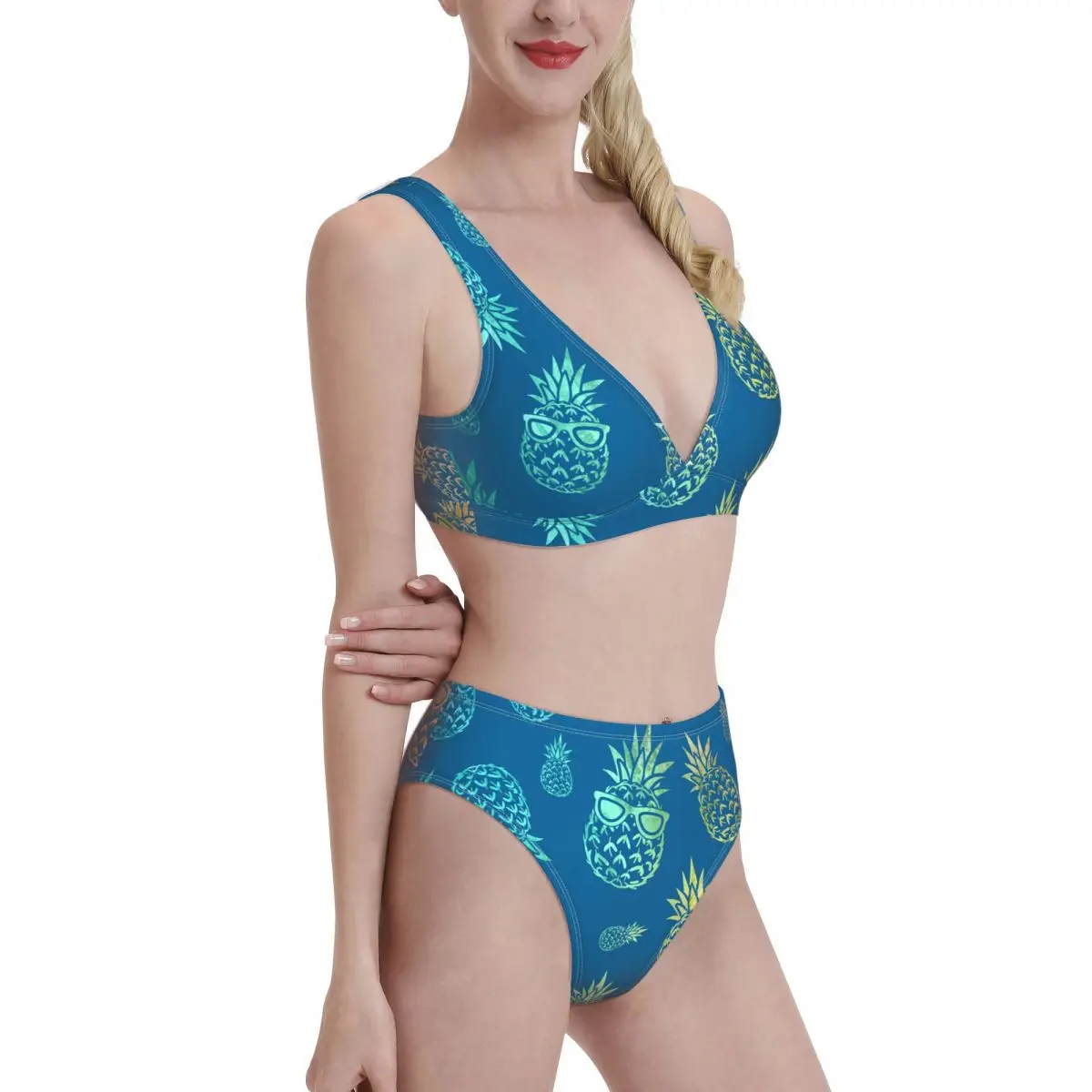 

bikini Sexy swimsuit bikini swimsuit female polka dot swimsuit high waist push-up bikini suit Women's swimsuit