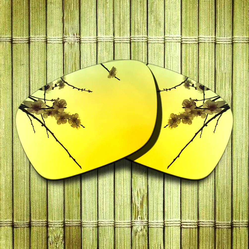 

Polarized Replacement Lense For-Oakley TURBINE Sunglasses Frame True Color Mirrored Coating - Yellow Available