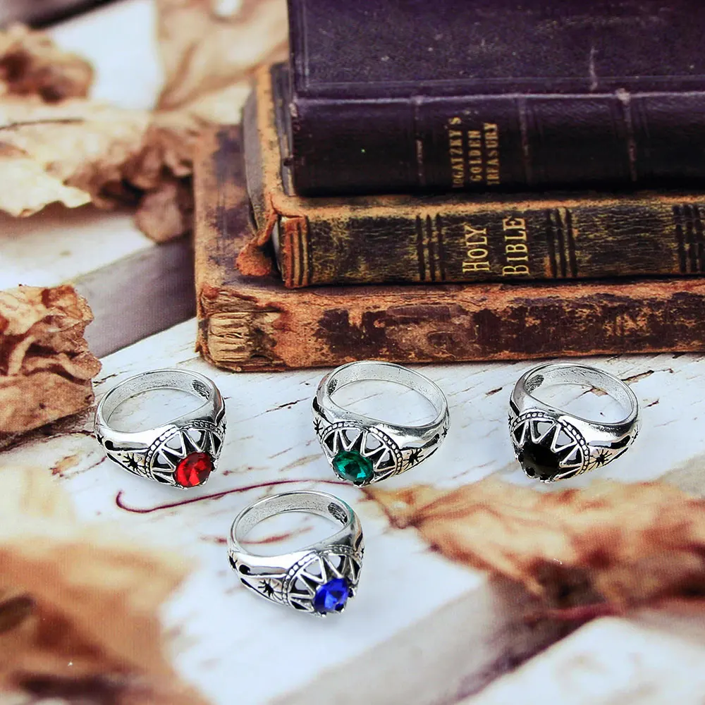 Женское Винтажное кольцо Sunspicems винтажное серебряное в стиле ретро подарок