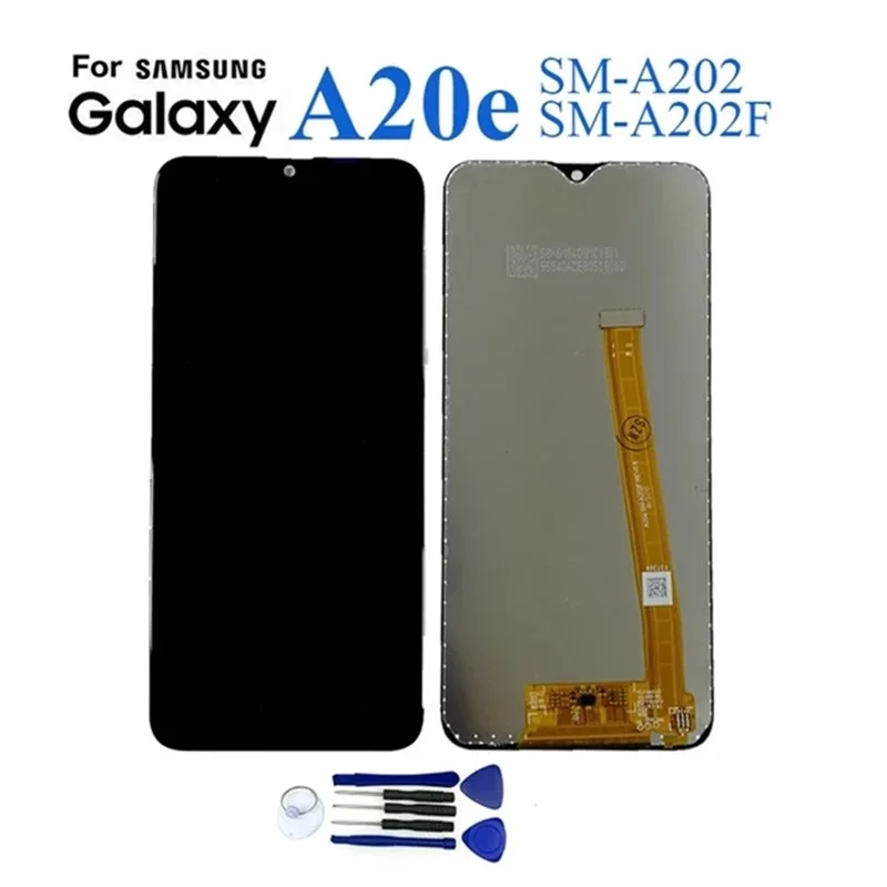 

For Samsung A20e A202 SM-A202F Display Lcd Screen Replacement For Samsung A20E SM-A202F Digitizer Assembly Touch Panel Module