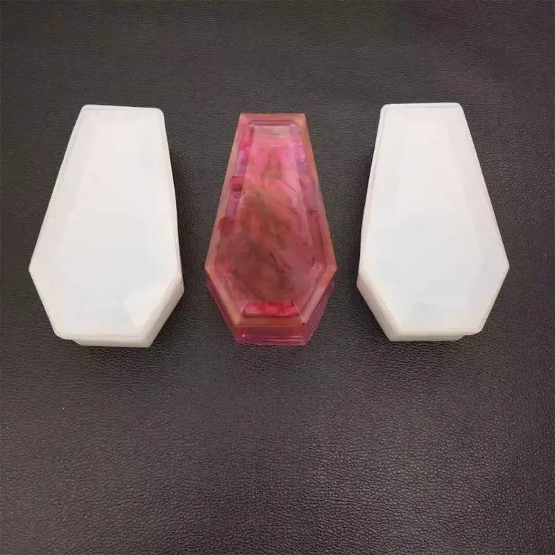 Прозрачная эпоксидная форма сделай сам ящик для хранения формы темный гроб