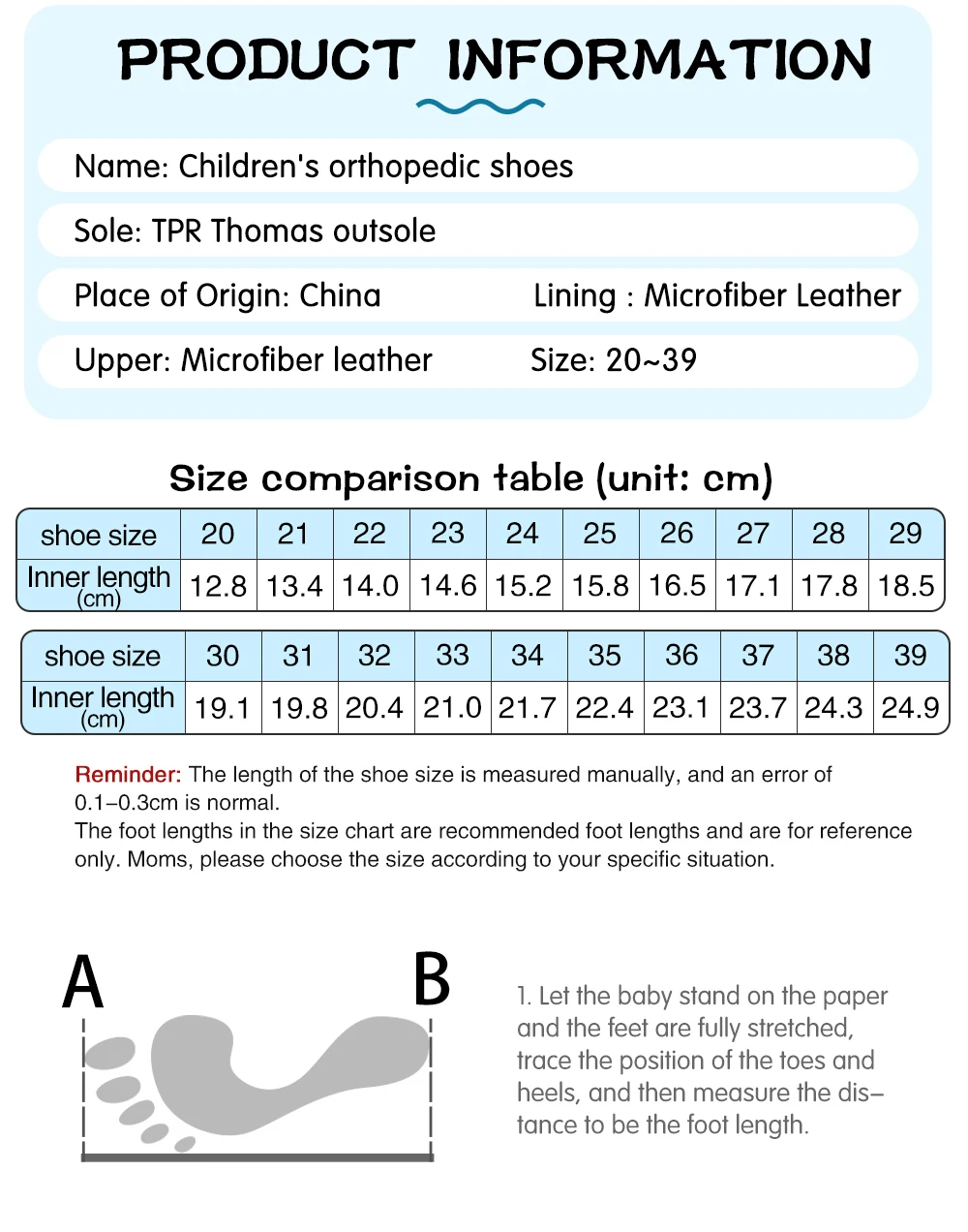 Ortoluckland Kids Shoes Boys Girl Orthopedic Summer Footwear For Children Toddler Light EVA Bottom Flatfeet Sandals Size22 To31 | Детская
