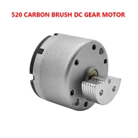 520 carbon brush dc gear motor vacuum cleaner sweeper vending machine motor vibration motor