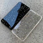 Чехол для Xiaomi Redmi K20, K30, Note 5, 6, Note 7, 8 Pro, из ТПУ, прозрачный, со звездами, с золотой фольгой, для Xiaomi Redmi 5A, 6A, 7A, 8A, 4X, S2, Y2