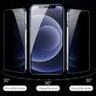 Антишпионское закаленное стекло для iPhone 11 12 Pro Max XR XS Max X, частное Стекло для телефона iPhone 7 Plus 6S 6 7 8 Plus SE 2020