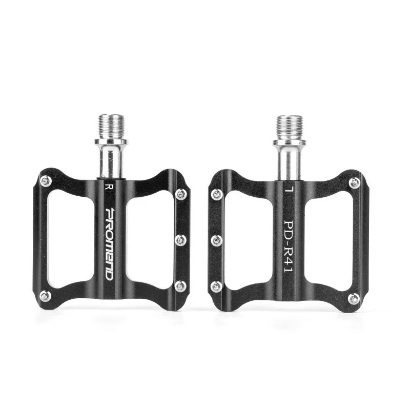 

1 Pair Bicycle pedal Black Aluminum alloy Ultralight for Road bike foldable bicycle Pedal Cycling accessories