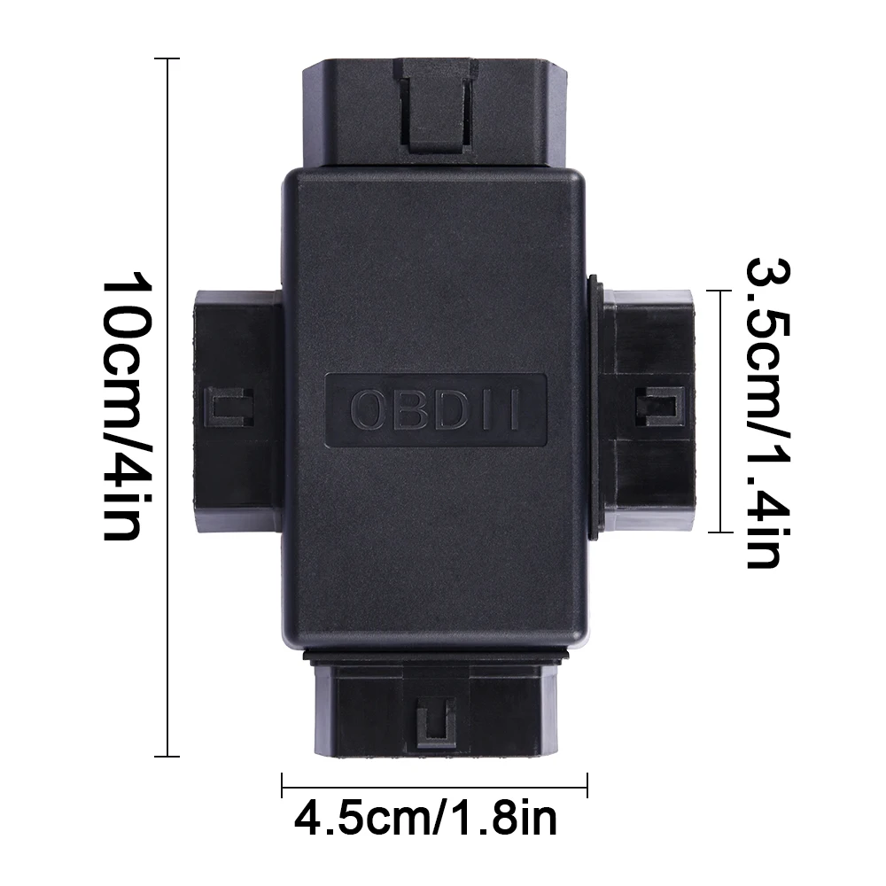 16 Pin OBD2 автомобиля ELM327 многофункциональный разъем прикуривателя 1 Мужской до 3
