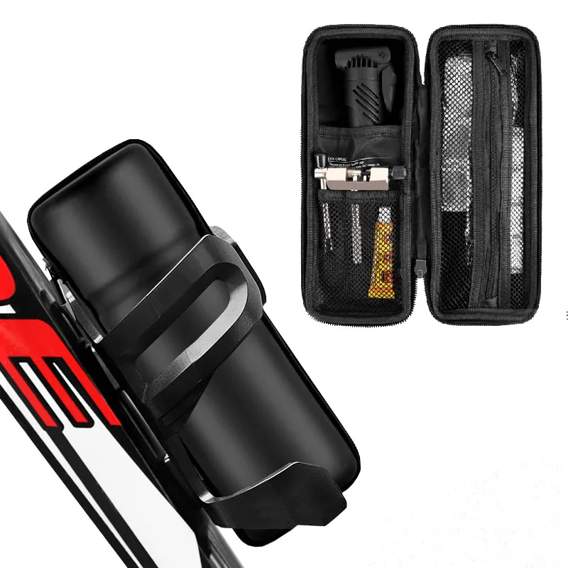 

Bike Accessories Portable Bicycle Repair Tool Kit Bag Cycling Kettle Bottle Rack Shell Package MTB Tire Repair Kits