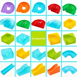 Детский конструктор сделай сам, детские строительные блоки-слайды, совместимые с ними Детские креативные развивающие игрушки, рождественский подарок