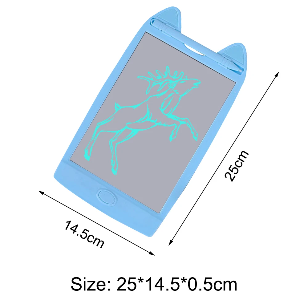 8 5 Дюймов прозрачный ЖК дисплей письма планшет цифровой графический рукописным