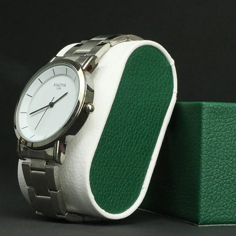 Коробка для часов из искусственной кожи с зернистой текстурой коробка хранения