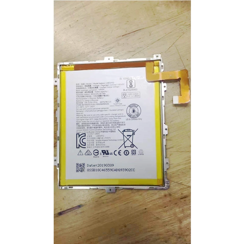 Seasonye натуральная 4850 мА/ч L18D1P32 Tab запасная батарея для Lenovo Tablet M10 TB X605L X605F X605M X505X x505L