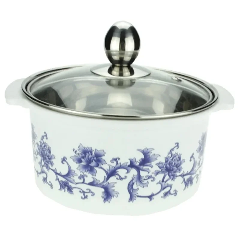 Суповая кастрюля из нержавеющей стали для одного человека маленькая горячего