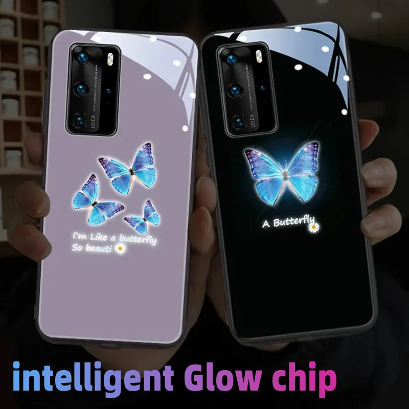 

Чехол-накладка для Huawei p20, p30, p40 pro plus, из закаленного стекла