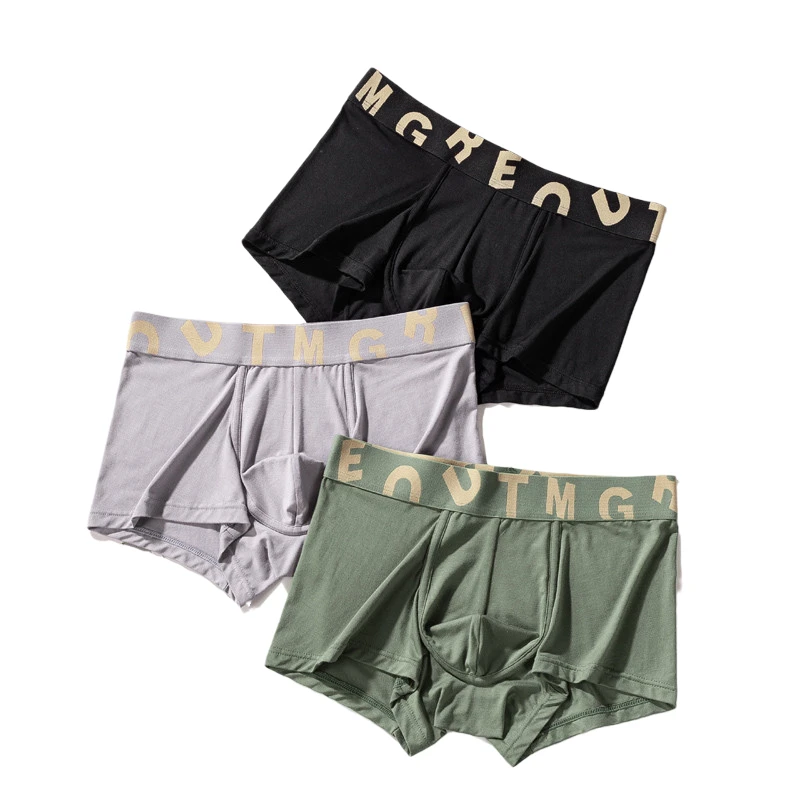 2021 мужские хлопковые бесшовные боксеры нижнее белье дышащие мягкие трусы шорты