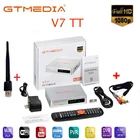 Спутниковый ТВ-приемник GTMEDIA V7 TT DVB-TT2CableJ. 83b 1080P Full HD цифровой ТВ-приставка декодер для multi PLP USB