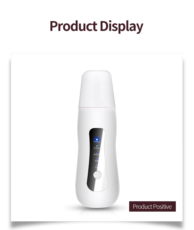 

AKJ ultrasonic cleansing and exfoliating machine in addition to blackheads and acne beauty facial massager ultrasonic cleaner