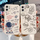 Чехлы для Samsung A52, силиконовый чехол для телефона Samsung A51, A32, A31, A71, A12, A50, A30s, A50s, M12, роскошный мягкий чехол с рисунком астронавта