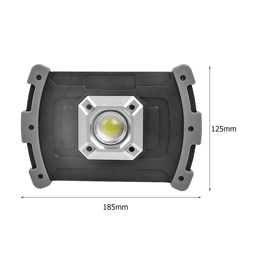 

Waterproof Spot Lamp LED Searchlight 20W USB Rechargeable COB Flashlight Lantern Flashlight Glare Torch Lamp for Camping