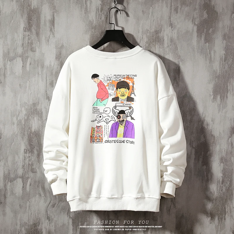 

Толстовка мужская с капюшоном, худи в японском стиле аниме, толстовки с изображением героев комиксов, худи для девочек и мужчин, Харадзюку, ...