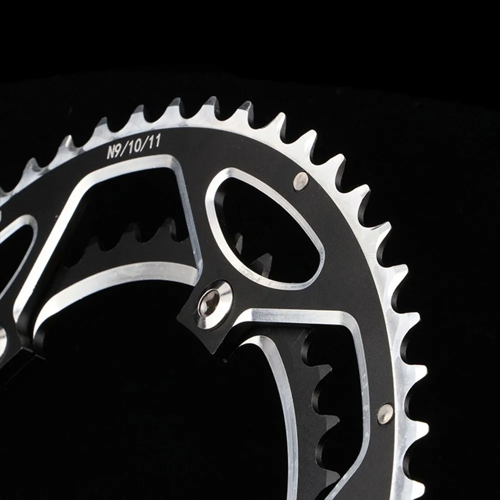 1PC Litepro Road Bike Double Disc Gear 53t-39t Folding Chain Wheel Aluminum Alloy 53-59 Teeth Cycling Accessory | Спорт и