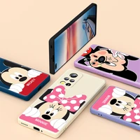 disney cartoon mickey mouse for honor 20i x20 x10 10x 10i 9x 9c 9s play 3 4 5 pro lite 5g phone case liquid silicone soft cover