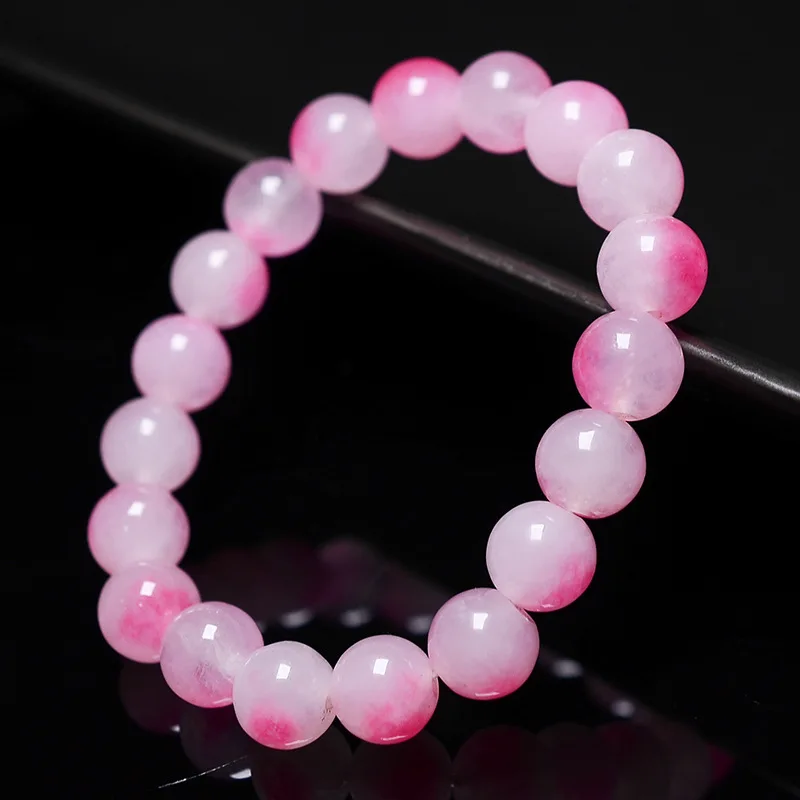 Браслет с натуральным цветком вишни 10 мм | Украшения и аксессуары