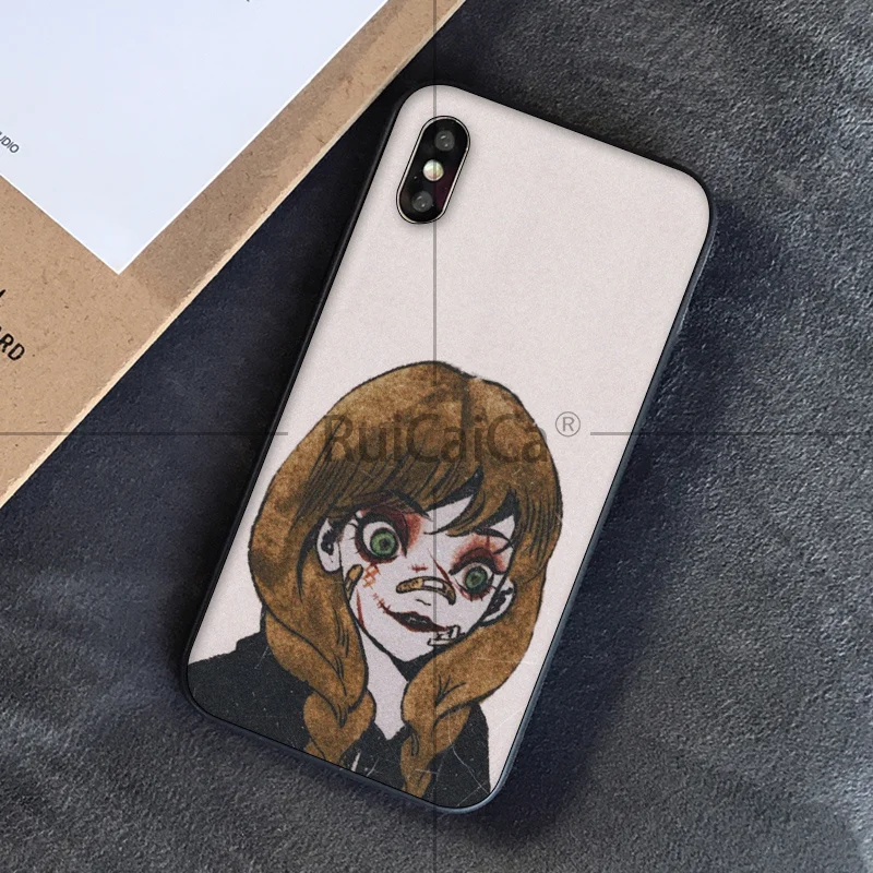 Руикаика Хэллоуин принцесса Мягкий чехол высокого качества для Apple iPhone 8 7 6 6S Plus X XS MAX 5 5S SE XR 11 11pro max Cover on.