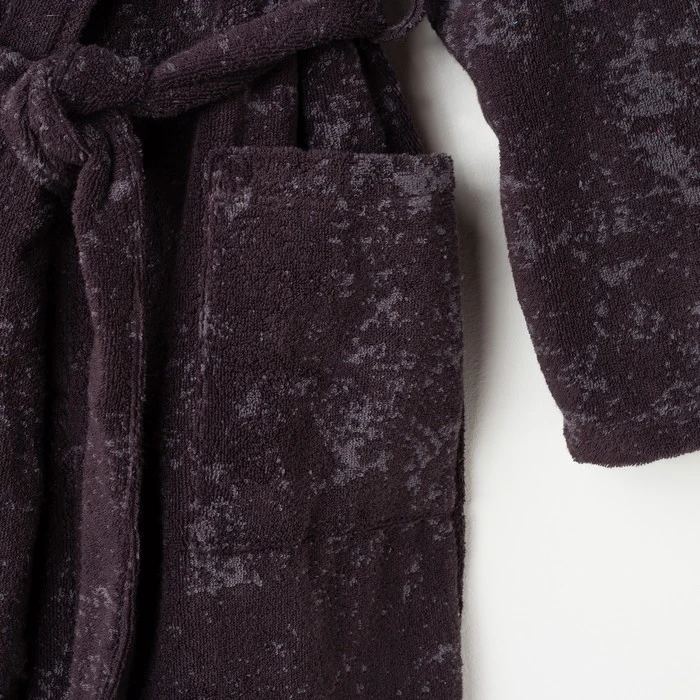 Халат Этель &quotДеним&quot мужской цв. графит р-р 52 400 г/м хлопок 100% с AIRO 4560830 | Мать и