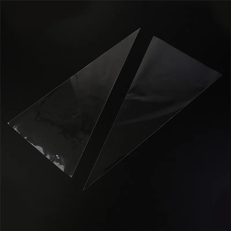 50 шт./упак. прозрачные целлофановые Упаковочные пакеты с закрученными стяжками