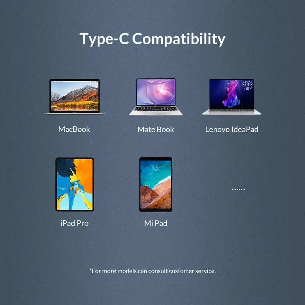 USB-адаптер сетевой ORICO с Type C на RJ45 USB 100/1000 | Компьютеры и офис