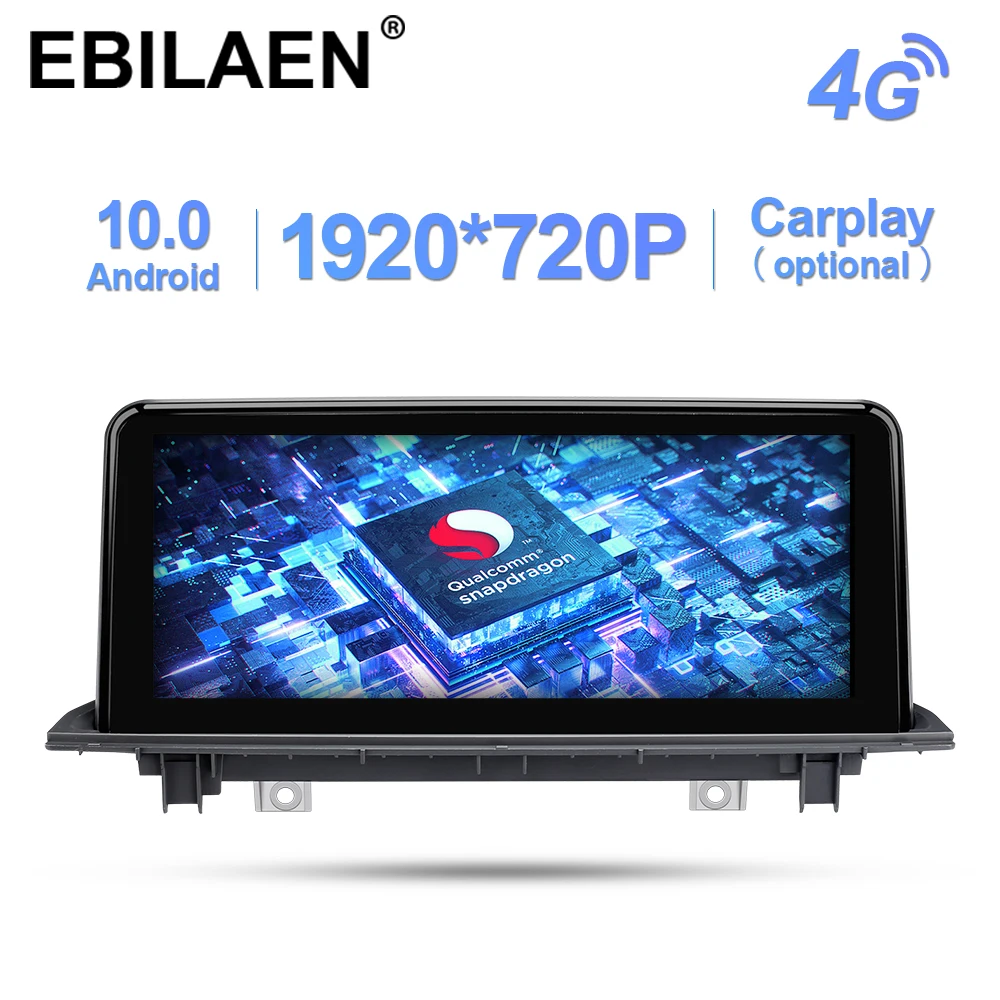 Qualcomn Snapdragon автомобильный мультимедийный плеер для BMW X1 F48 2016 2017 Android 10 0 Авторадио