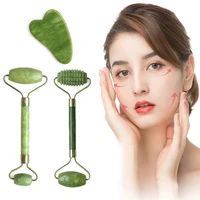 free shipping face lift massager crystal roller facial massage relaxation jade roller stone natural beauty skin tool girl gift
