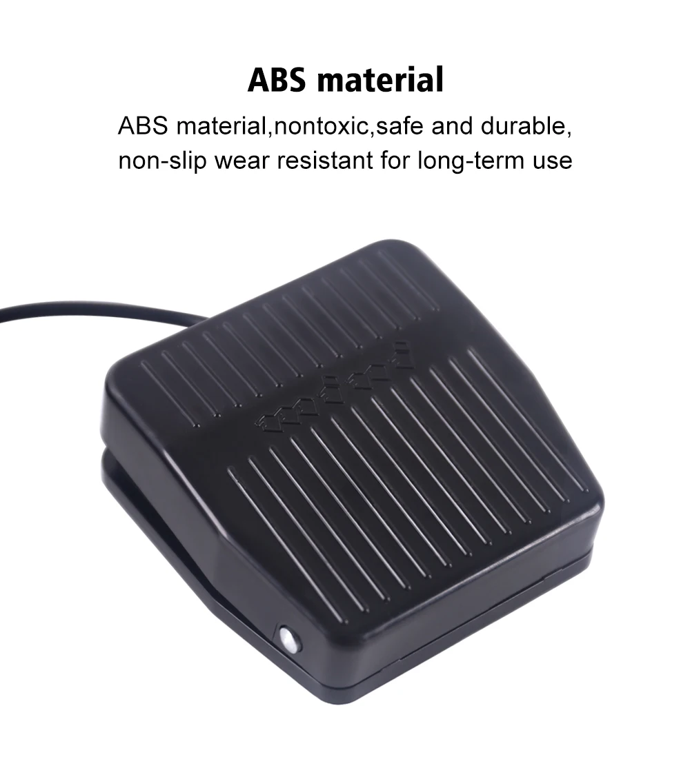 SPARK Black Plastic Tattoo Foot Pedal big Tattoo Machine Accessory Anti Slip Foot Tattoos Pedal Tools Switch Pedal Tattoo Power