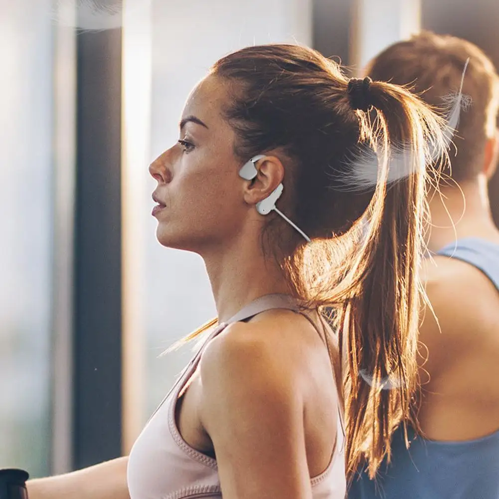 

New Bone Conduction Concept In-Ear Bluetooth 5.0 Headset Wireless Sports Headset Stereo Y4X0