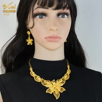 african women jewelry set dubai luxury gold color necklace earrings sets wedding party gifts indian nigerian fashion jewellery