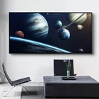 Великолепная космическая картина, плакаты, небо, звезда, планеты, скандинавские галактические плакаты и принты, настенные картины для домашнего декора