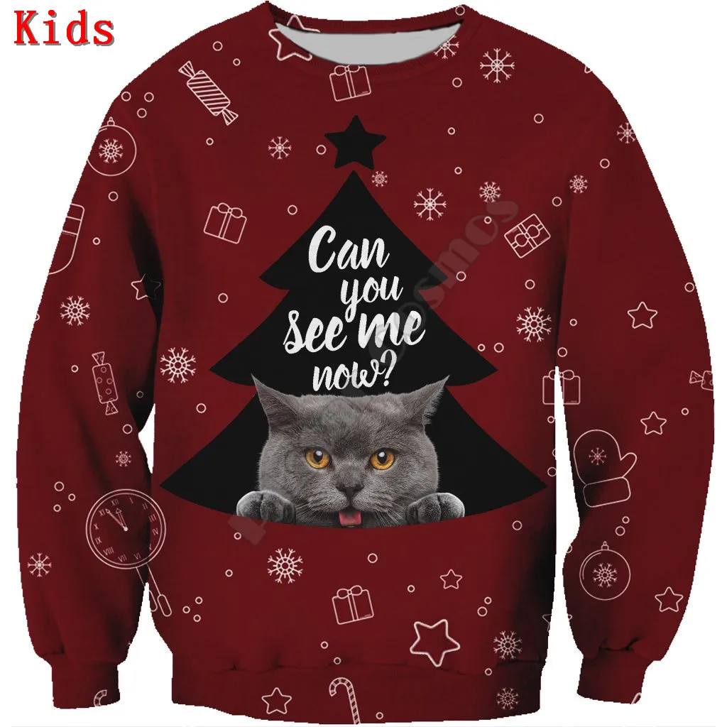 Autumn Winter Basenji 3d printed Hoodies Pullover Boy For Girl Long Sleeve Shirts Kids Christmas Sweatshirt