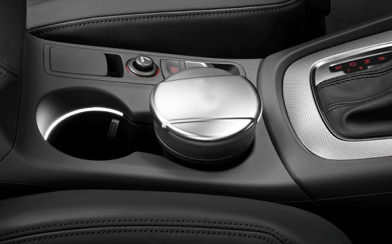 1 шт. APS алюминиевая хромированная пепельница подстаканник среднего размера для