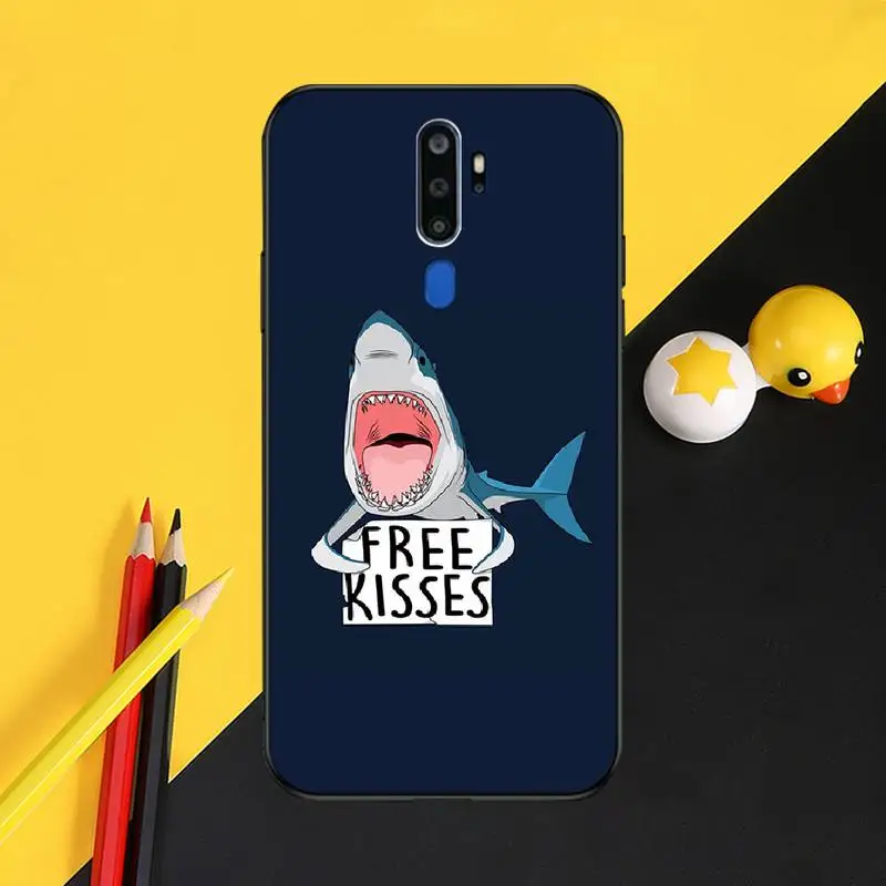 Чехол PENGHUWAN для Oppo A5 A9 2020 A11x A71 A73S A1K A83 мягкий резиновый черный ТПУ | Мобильные