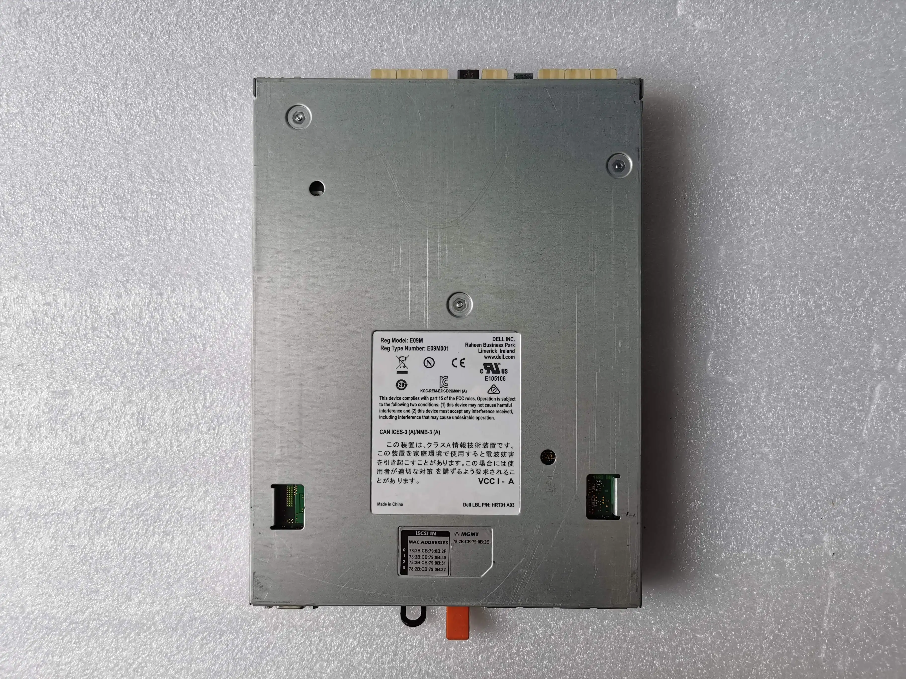 

07V250 0J3R23 08P6TX 042J59 0W25F7 DELL PS6100 Type11 controller