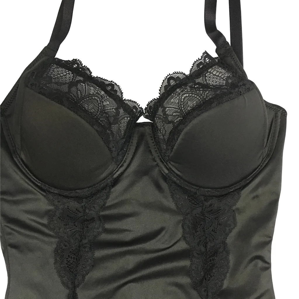 Женский портфель для тела все вокруг форма кружева одежда с твердым контролем