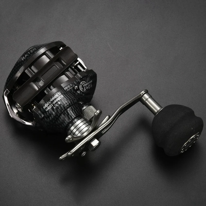 

RAMPART Powerful Metal A Rocker Right Or Left Baitcasting Reel 13BB 6:3:1 High Speed Bait Casting Fishing Reel Lure Fishing Reel