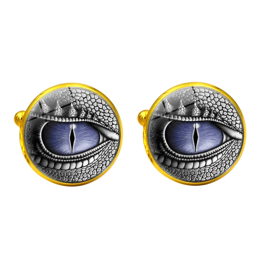 2 шт./компл. для мужчин Dragon Eye Faux Gem рубашка рукав Запонки пуговицы одежда
