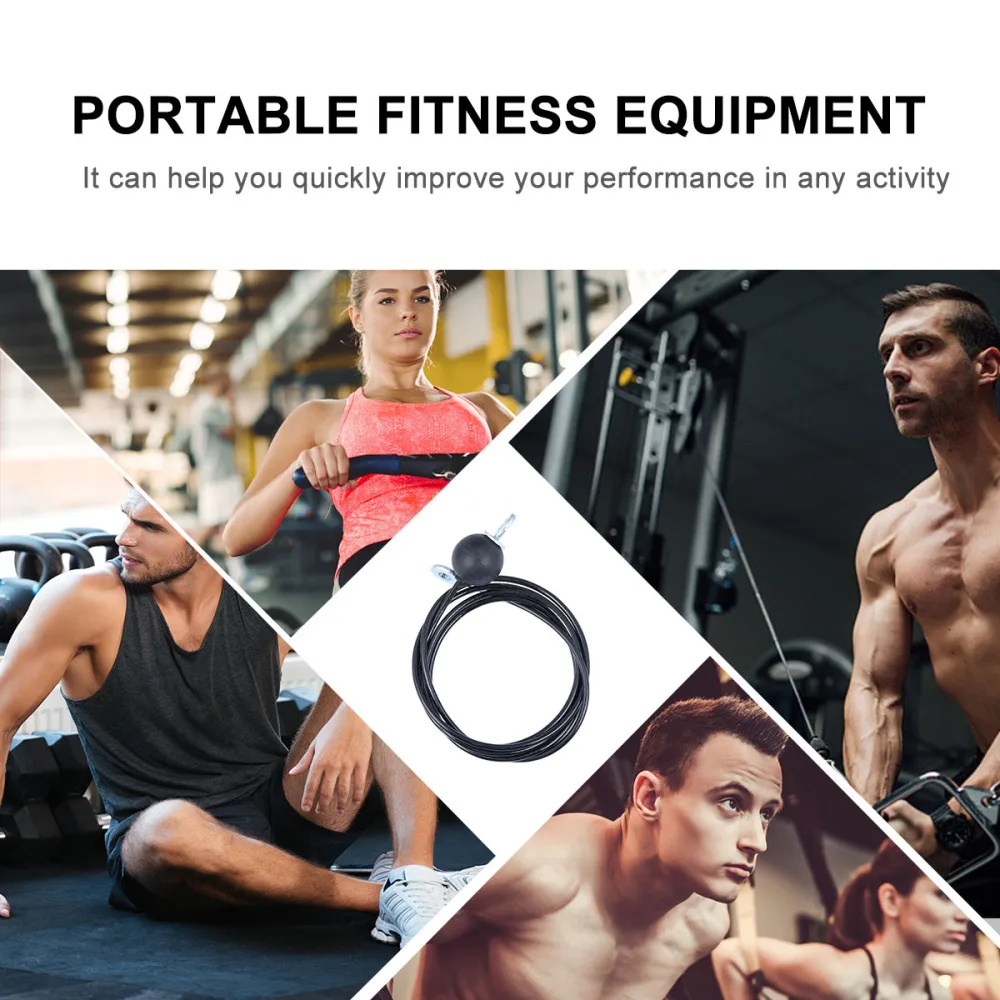 

1 Set Forearm Wrist Trainer Arm Strength Training Rope Cable Pulley System
