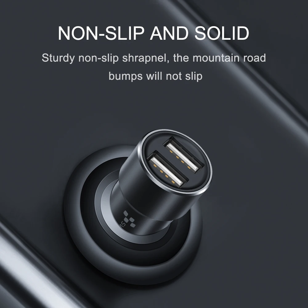 Автомобильное зарядное устройство Swalle с двумя USB портами универсальный