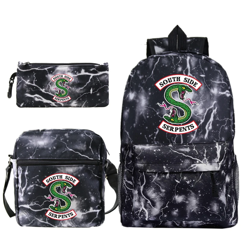 Высококачественный рюкзак с ривердэйлом для мальчиков и девочек школьная сумка