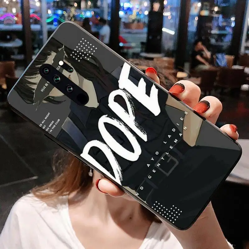 Pepakomi Bts идеальный мягкий черный чехол для телефона Redmi Note 9 8T 8A 7 6 6A Go Pro Max K20
